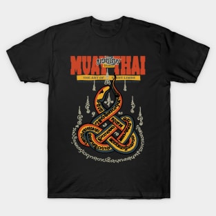 Vintage Muay Thai Tattoo Snake T-Shirt